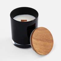 Свеча ароматическая Savor Flavor, ver.2, ваниль и амбра