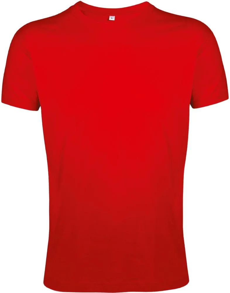 Sol's Футболка мужская Regent Fit 150, красная