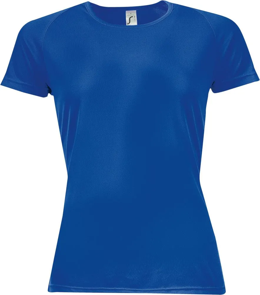 Sol's Футболка женская Sporty Women 140, ярко-синяя