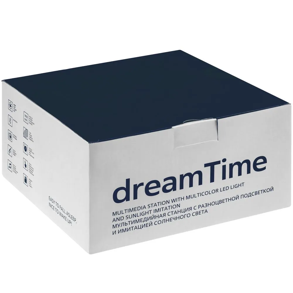 Indivo Лампа-колонка dreamTime для пробуждения светом и музыкой, черная
