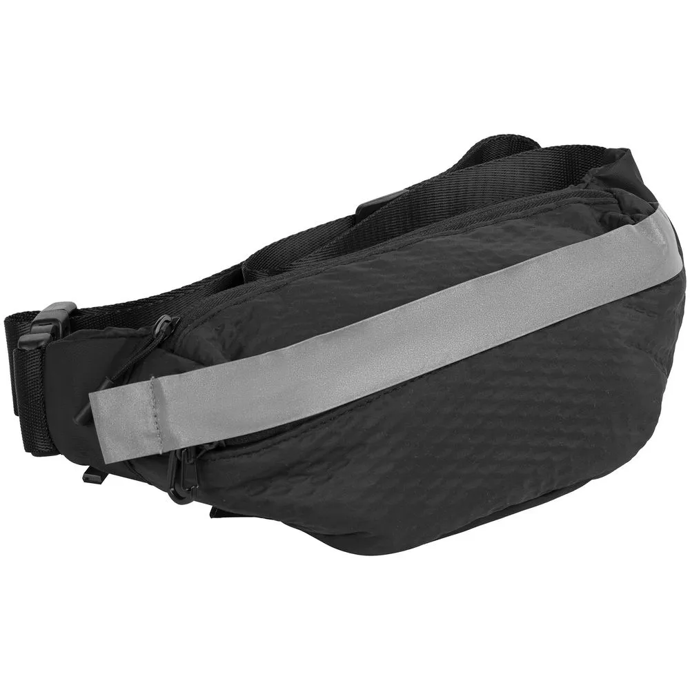 Indivo Поясная сумка tagBag со светоотражающим элементом, черная