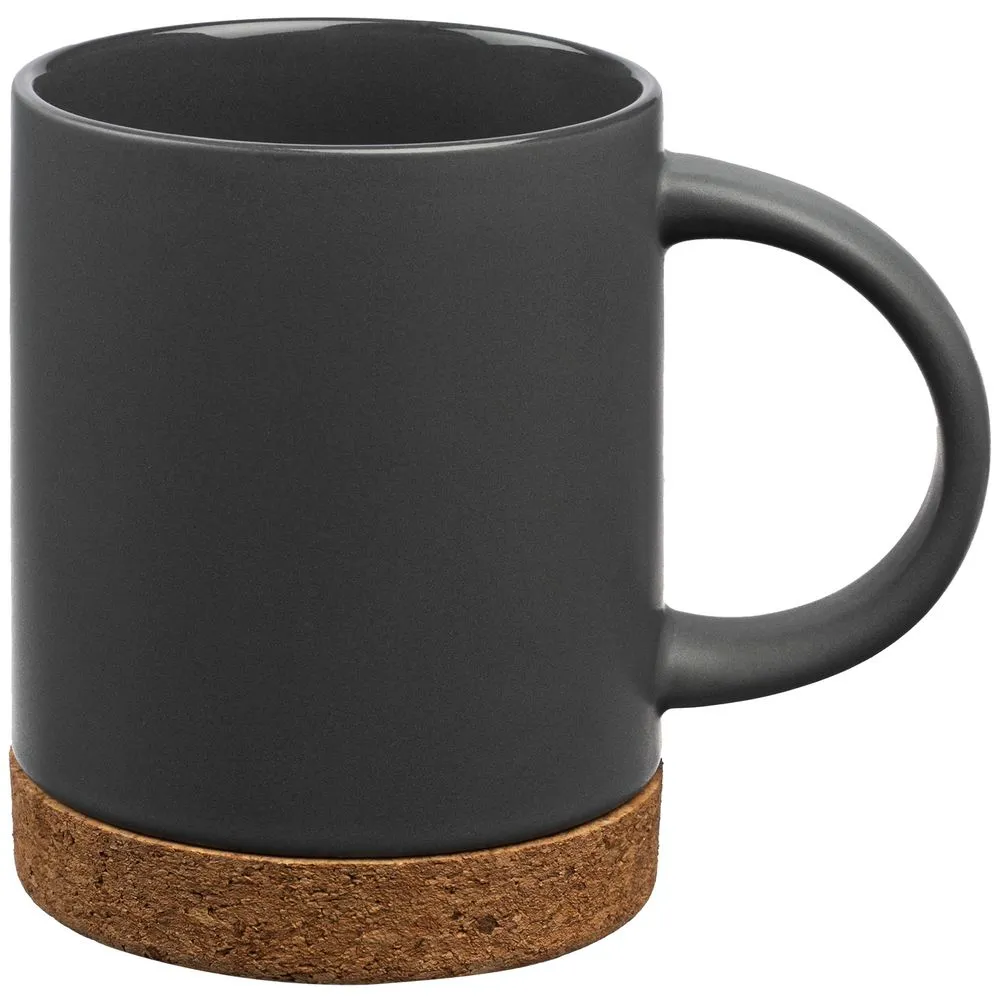 Molti Кружка с пробковой подставкой Corky, серая