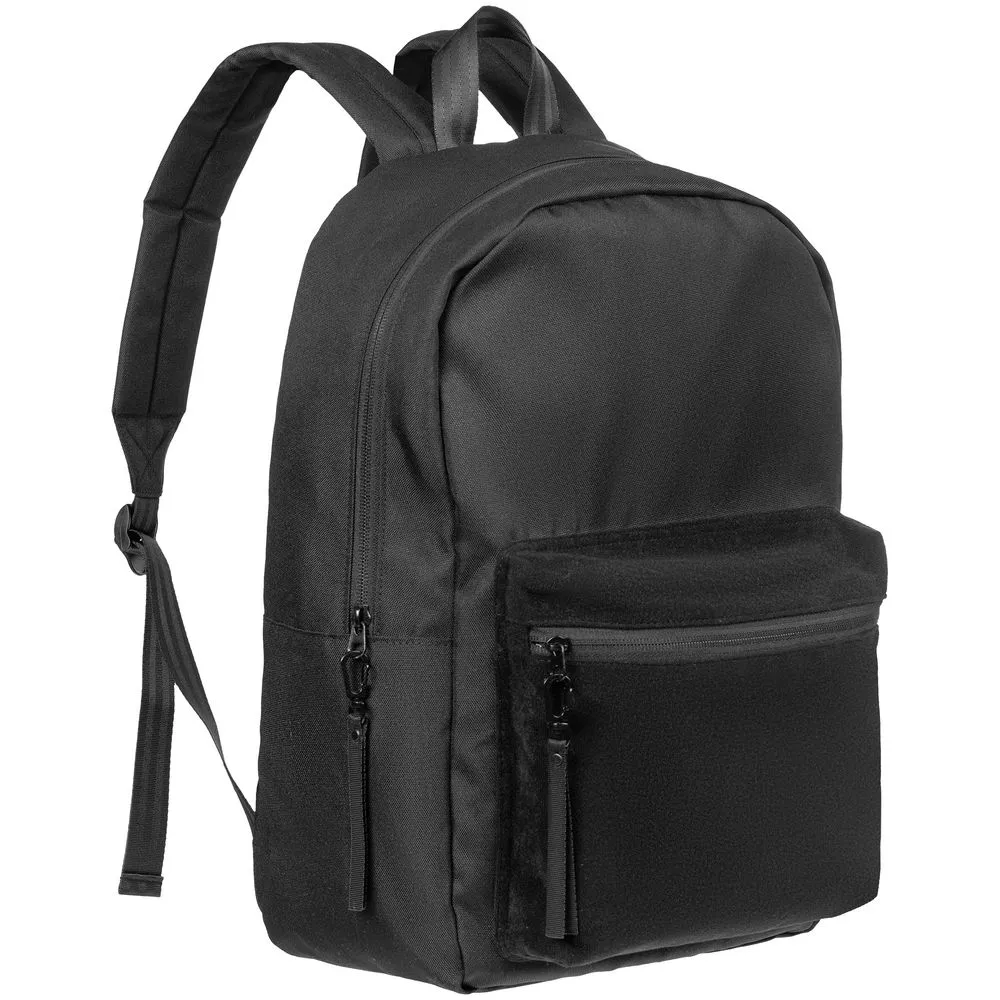 Molti Рюкзак Patch Catcher с карманом из липучки, черный