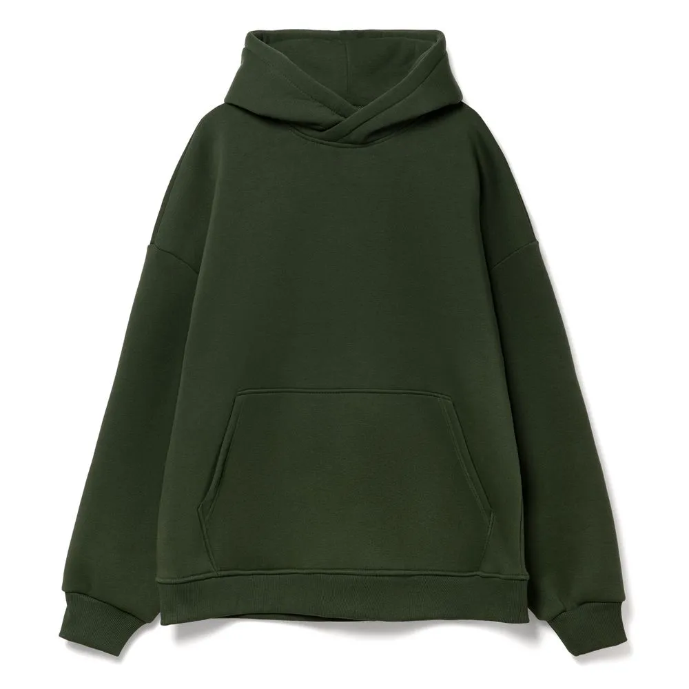 Molti Худи Kulonga Oversize, темно-зеленый (хаки)