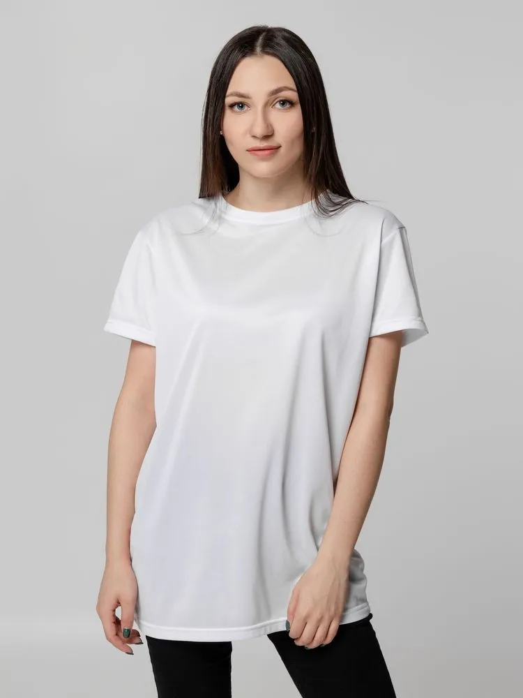 Molti Футболка унисекс для сублимации Paint Tee, белая