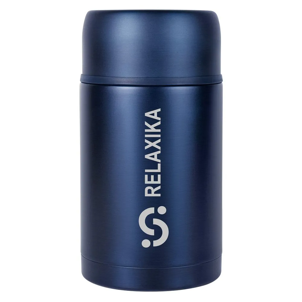 Relaxika Термос для еды Relaxika 1000, темно-синий