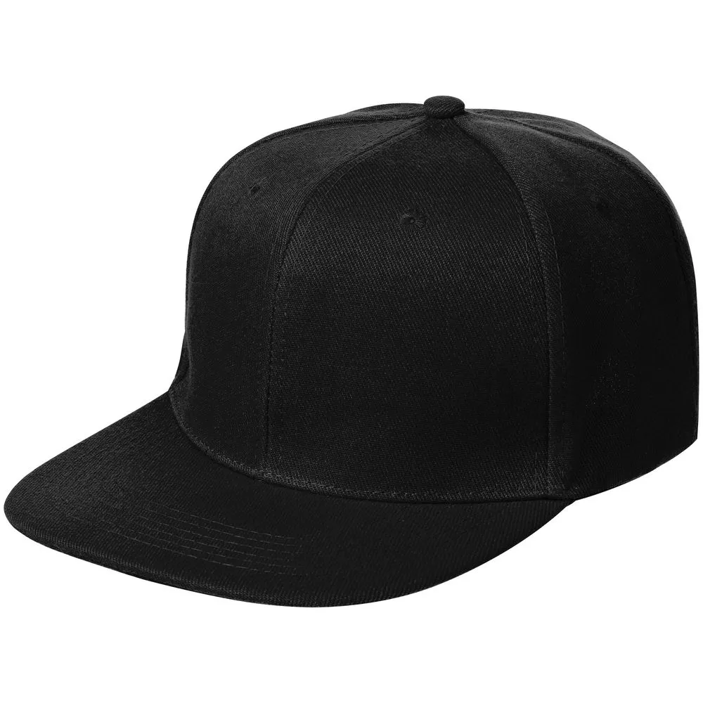 Molti Бейсболка Snapback с прямым козырьком, черная