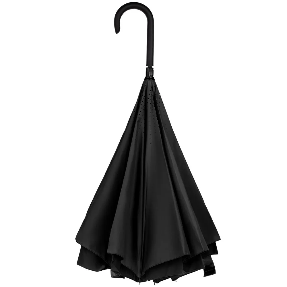 Molti Зонт наоборот Style, трость, черный