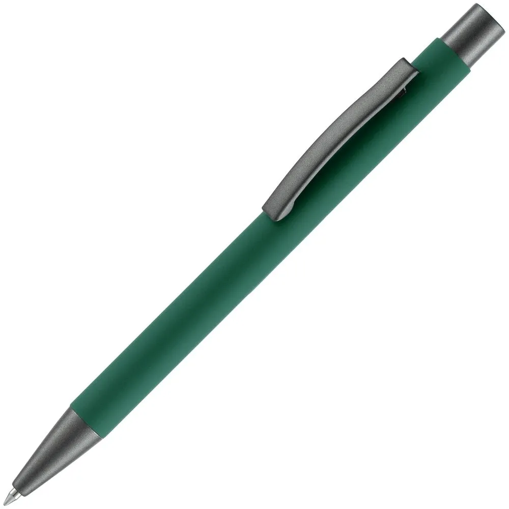 Open Ручка шариковая Atento Soft Touch, зеленая
