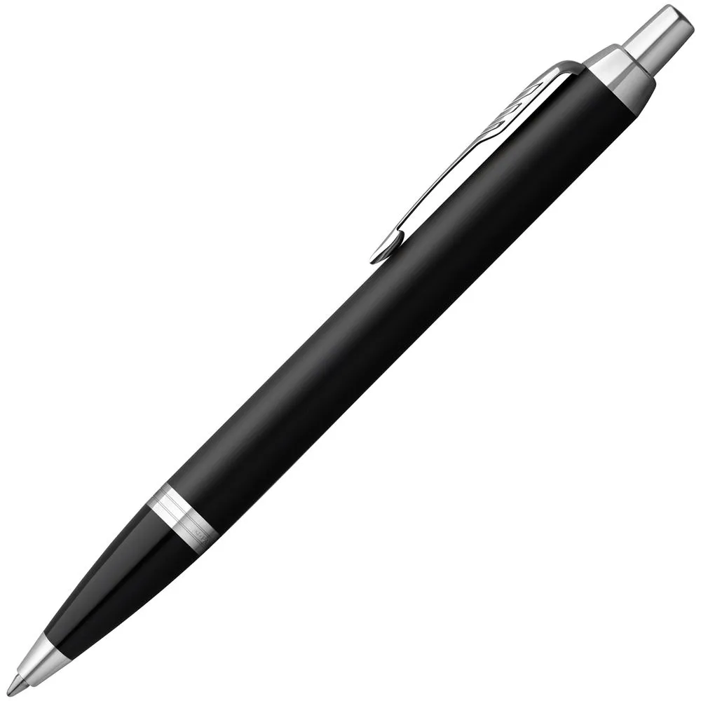 Parker Ручка шариковая Parker IM Essential Muted Black CT, черная