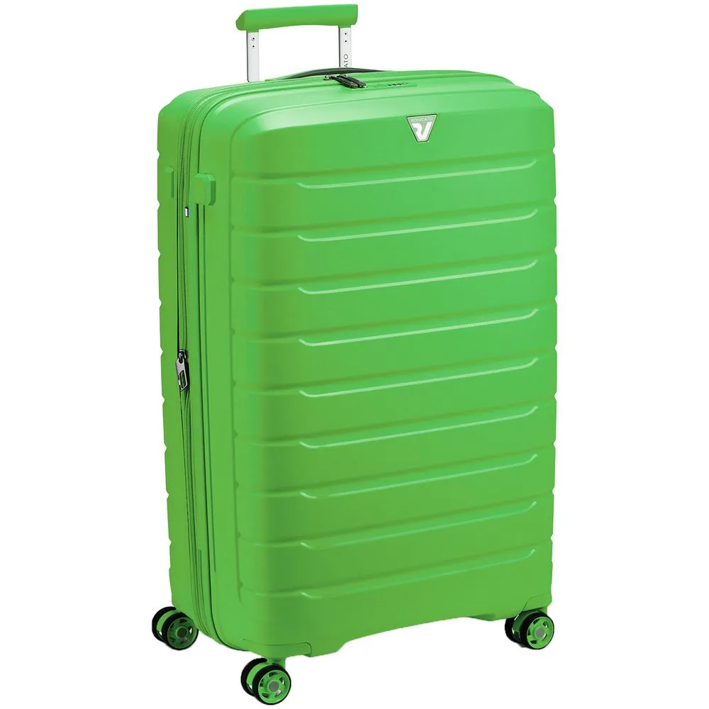 Roncato Чемодан Butterfly L, зеленый
