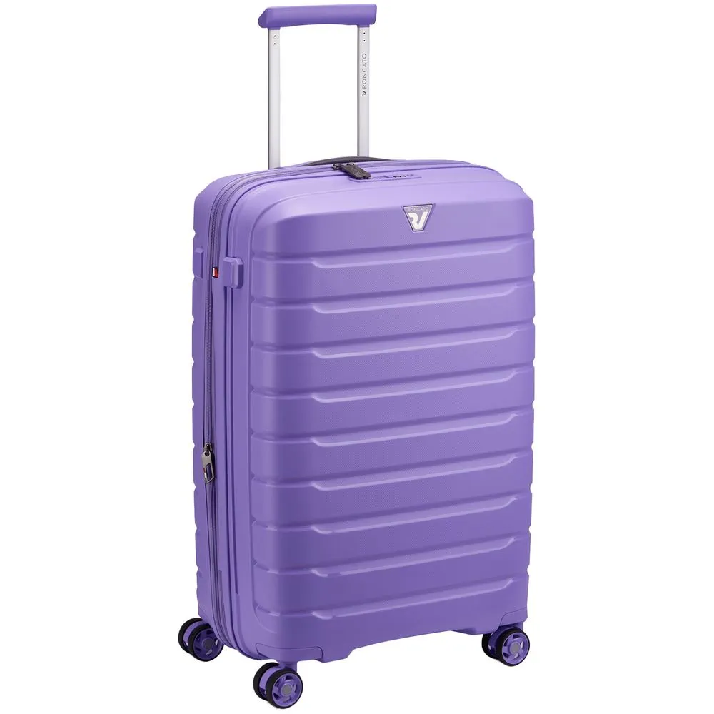Roncato Чемодан Butterfly M, фиолетовый