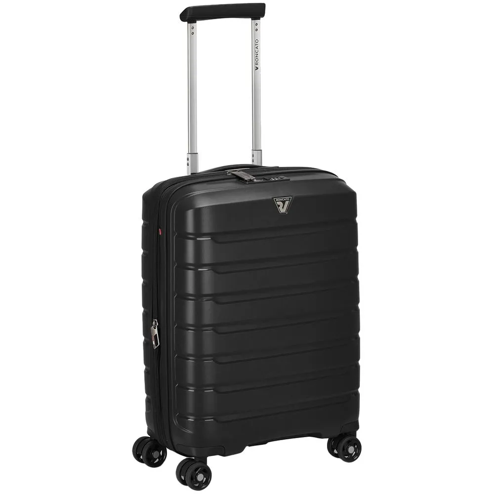 Roncato Чемодан Butterfly S, черный
