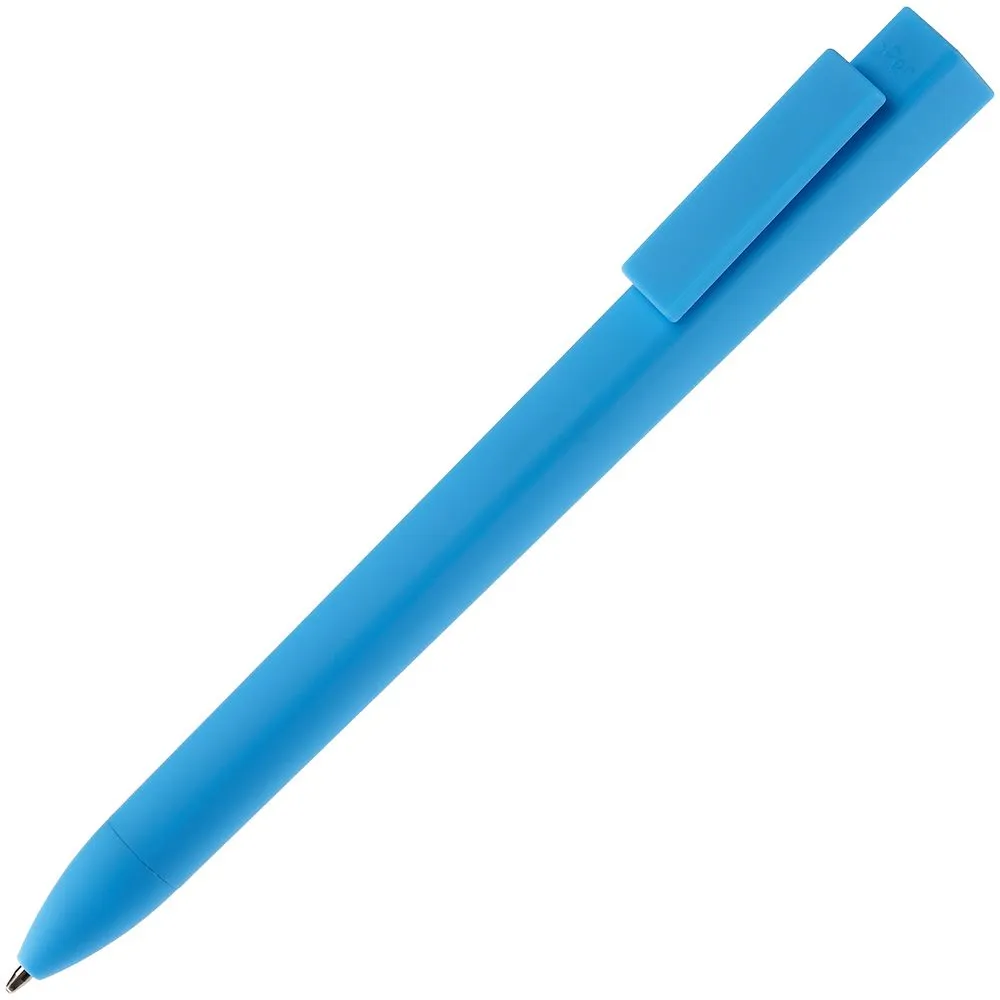 Open Ручка шариковая Swiper SQ Soft Touch, голубая
