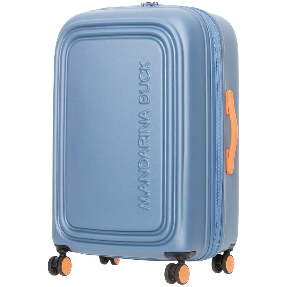 Mandarina Duck Чемодан Logoduck M, джинсовый