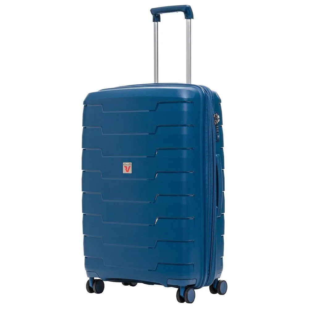 Roncato Чемодан Skyline M, синий