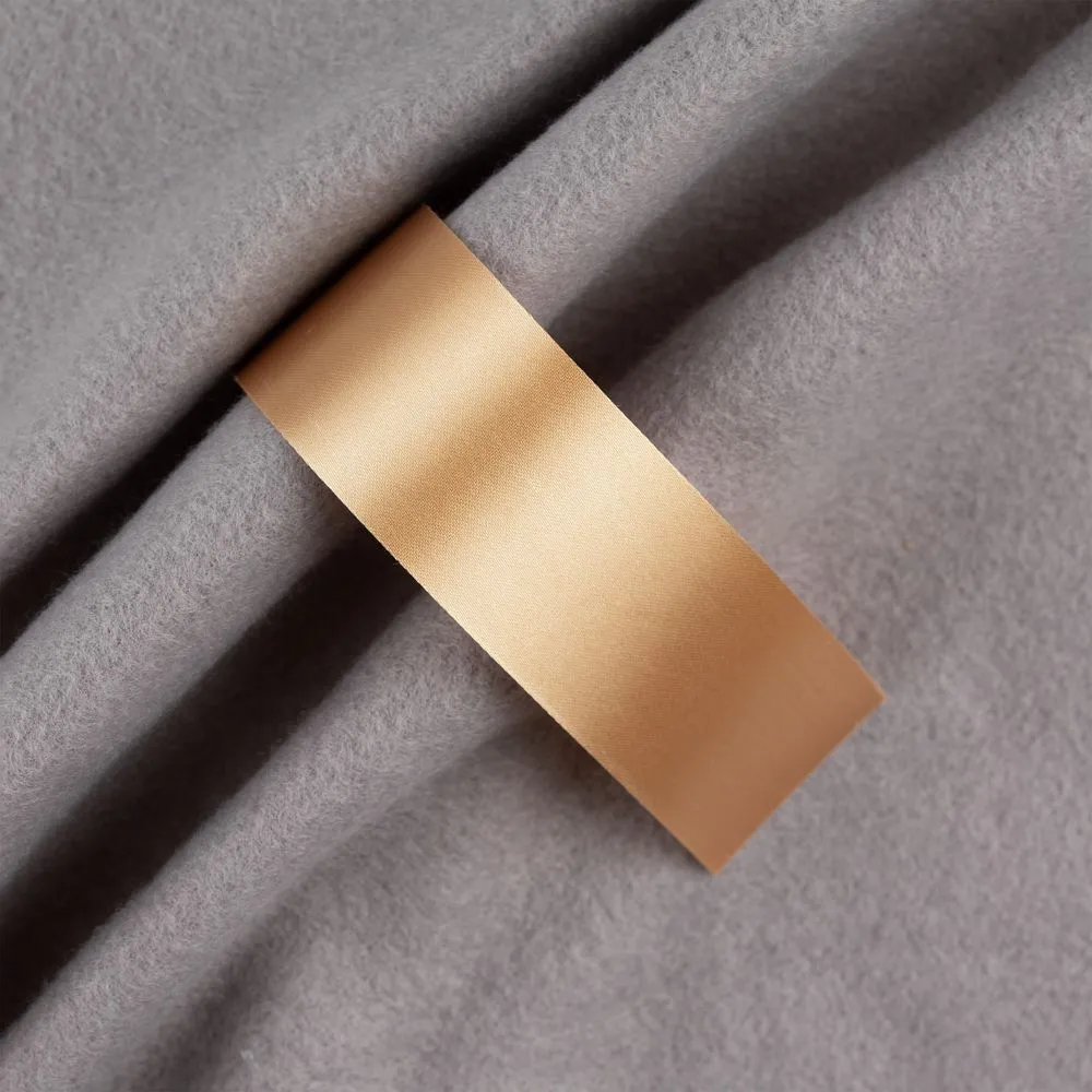 Сделано в России Лента сатиновая Satin 35 М, бежевая, 100 см