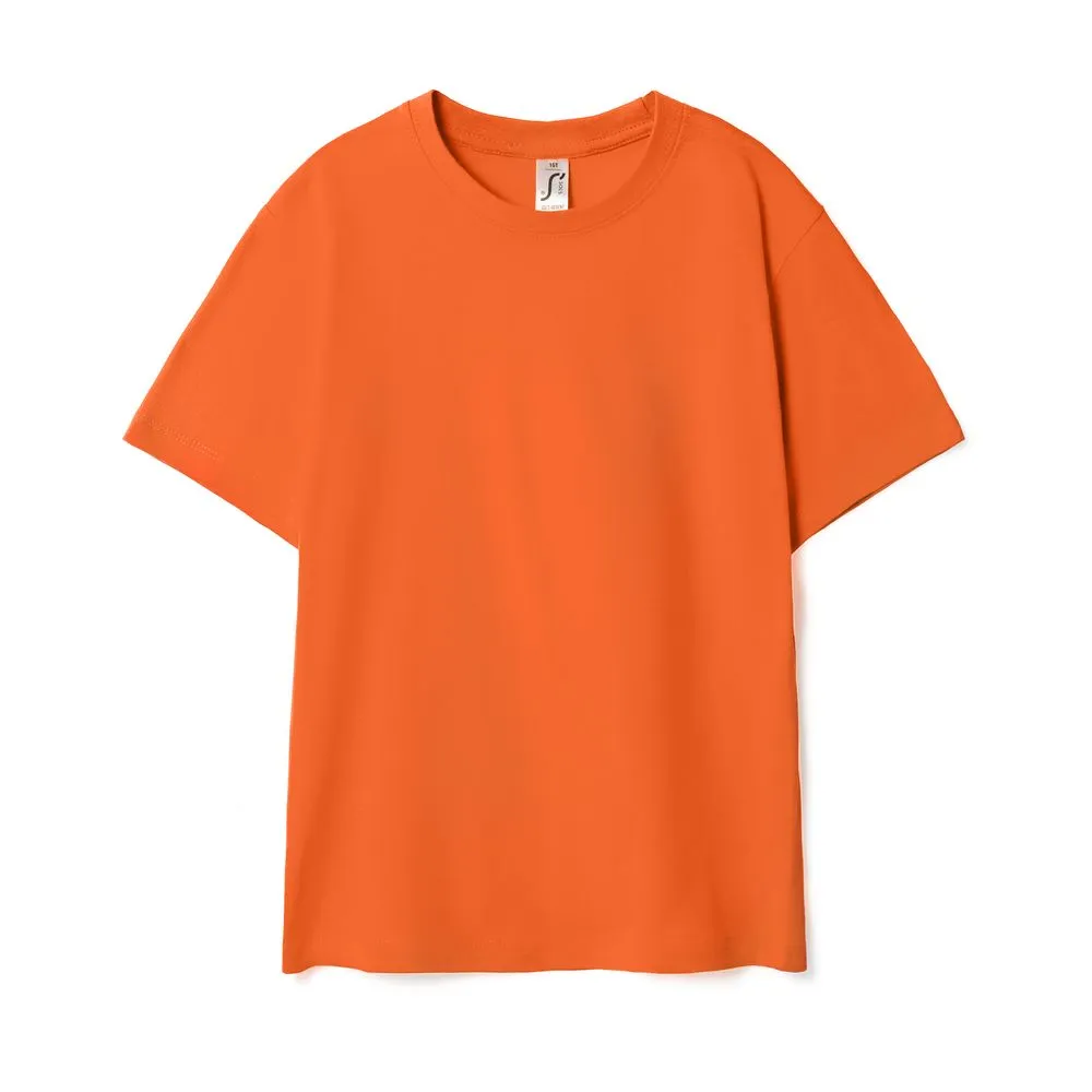 Sol's Футболка детская Regent Kids 150, оранжевая