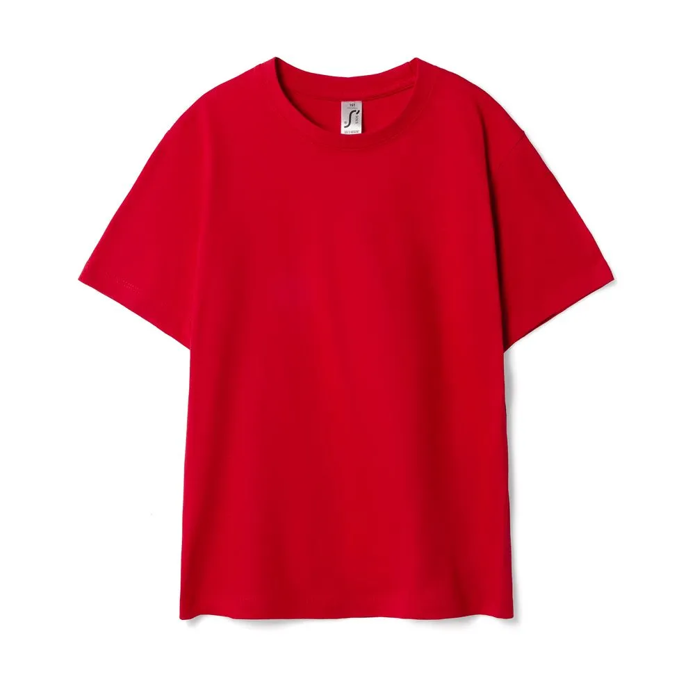 Sol's Футболка детская Regent Kids 150, красная