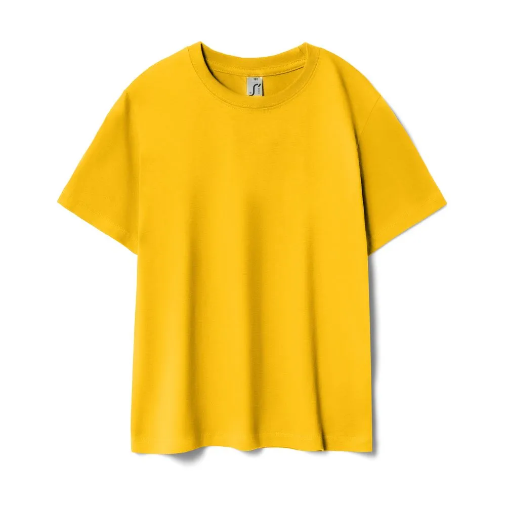 Sol's Футболка детская Regent Kids 150, желтая