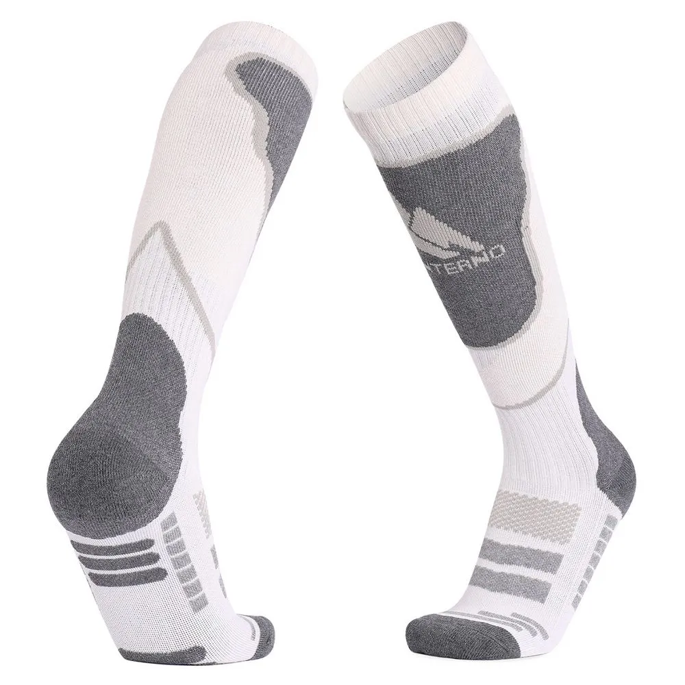 Monterno Термоноски высокие Monterno Sport, белые с серым