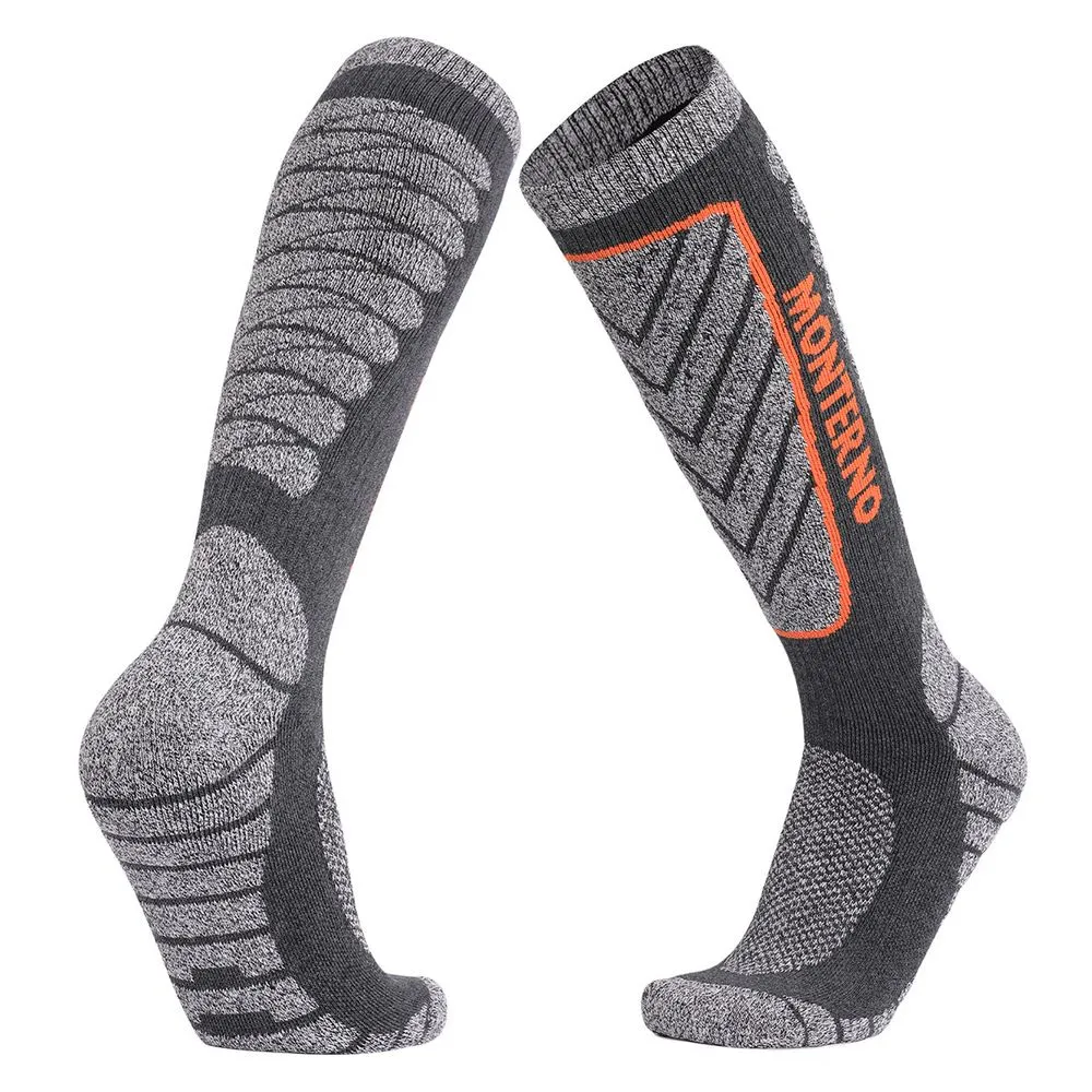 Monterno Термоноски мужские высокие Monterno Sport, серые