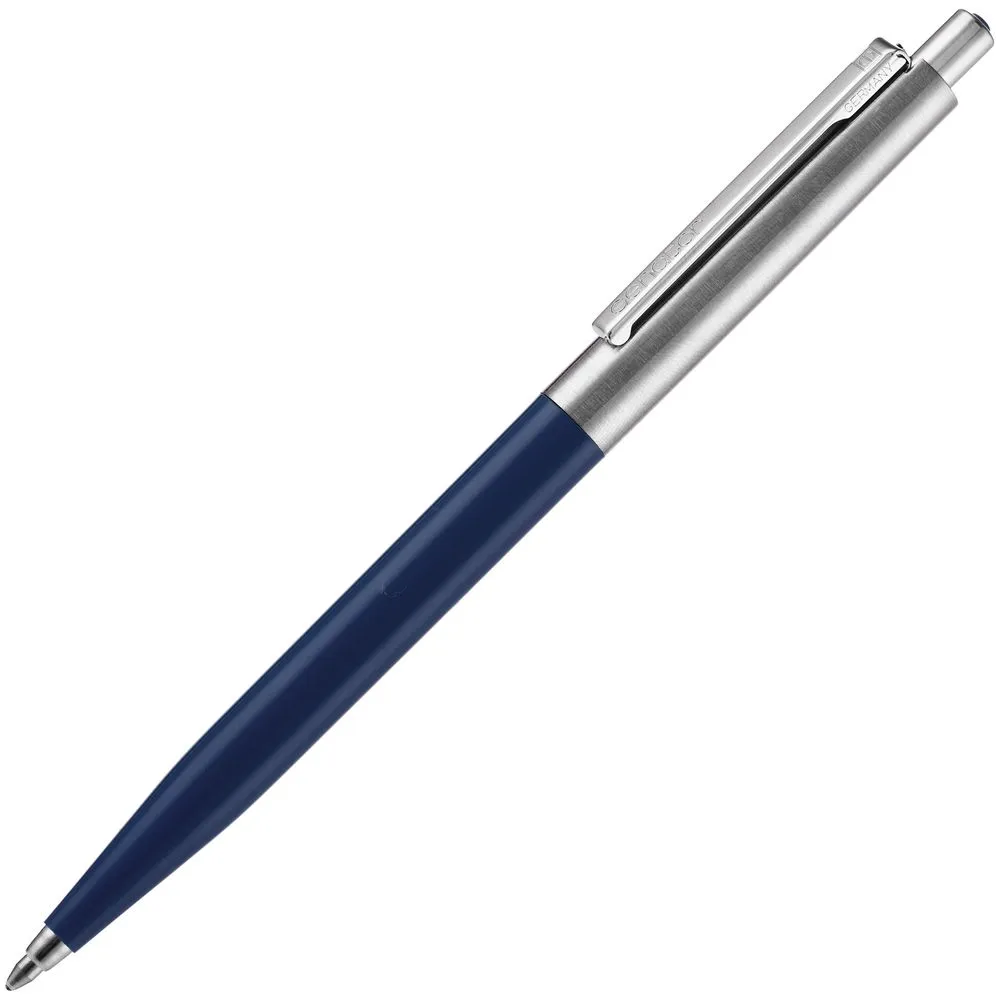 Senator Ручка шариковая Senator Point Metal, ver.2, темно-синяя