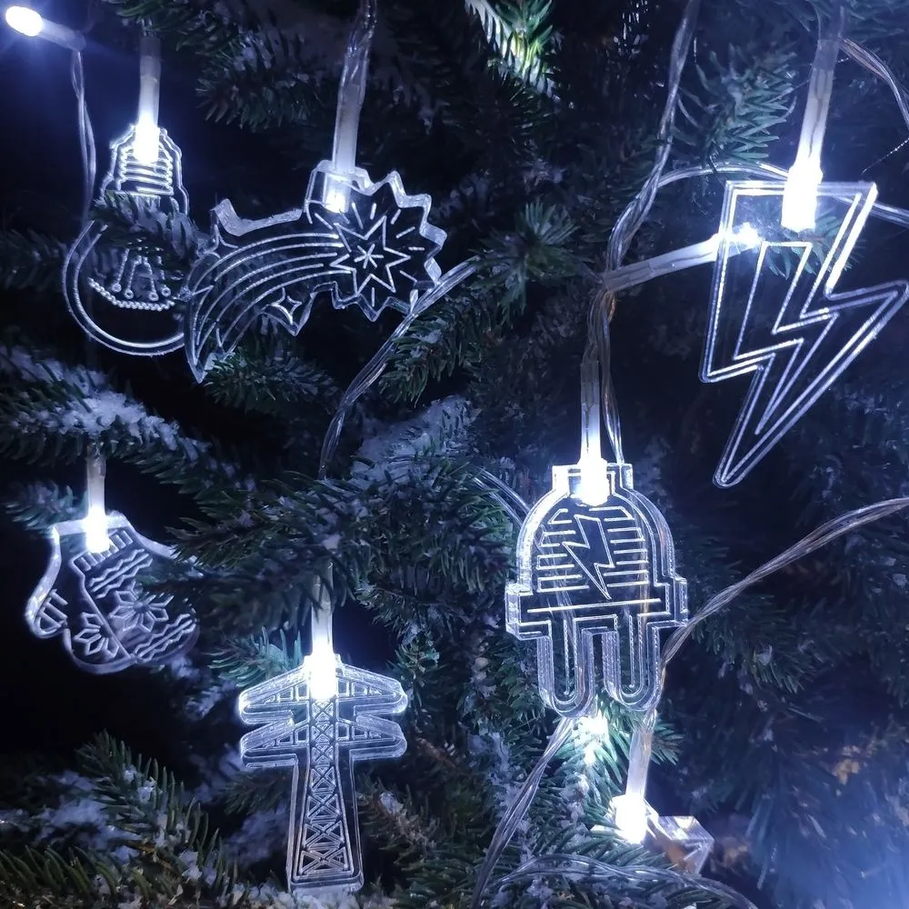 Сделано в России Светодиодная гирлянда Xmas Power, энергетика