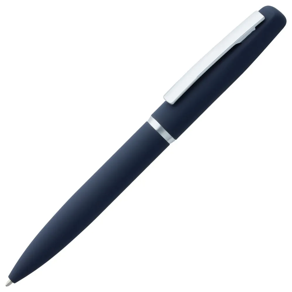 Open Ручка шариковая Bolt Soft Touch, синяя