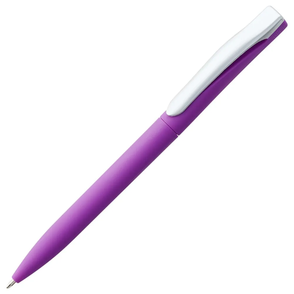 Open Ручка шариковая Pin Soft Touch, фиолетовая