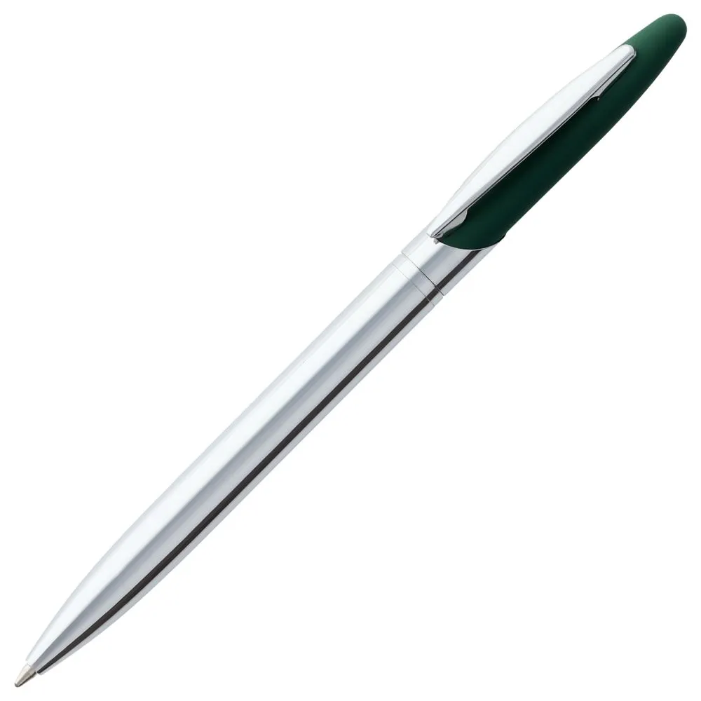 Open Ручка шариковая Dagger Soft Touch, зеленая