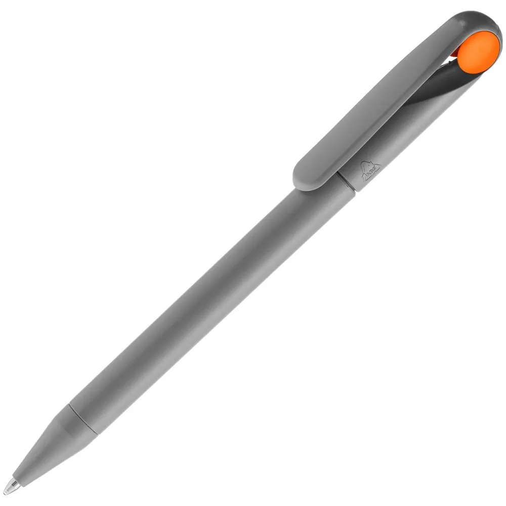 Prodir Ручка шариковая Prodir DS1 TMM Dot, серая с оранжевым
