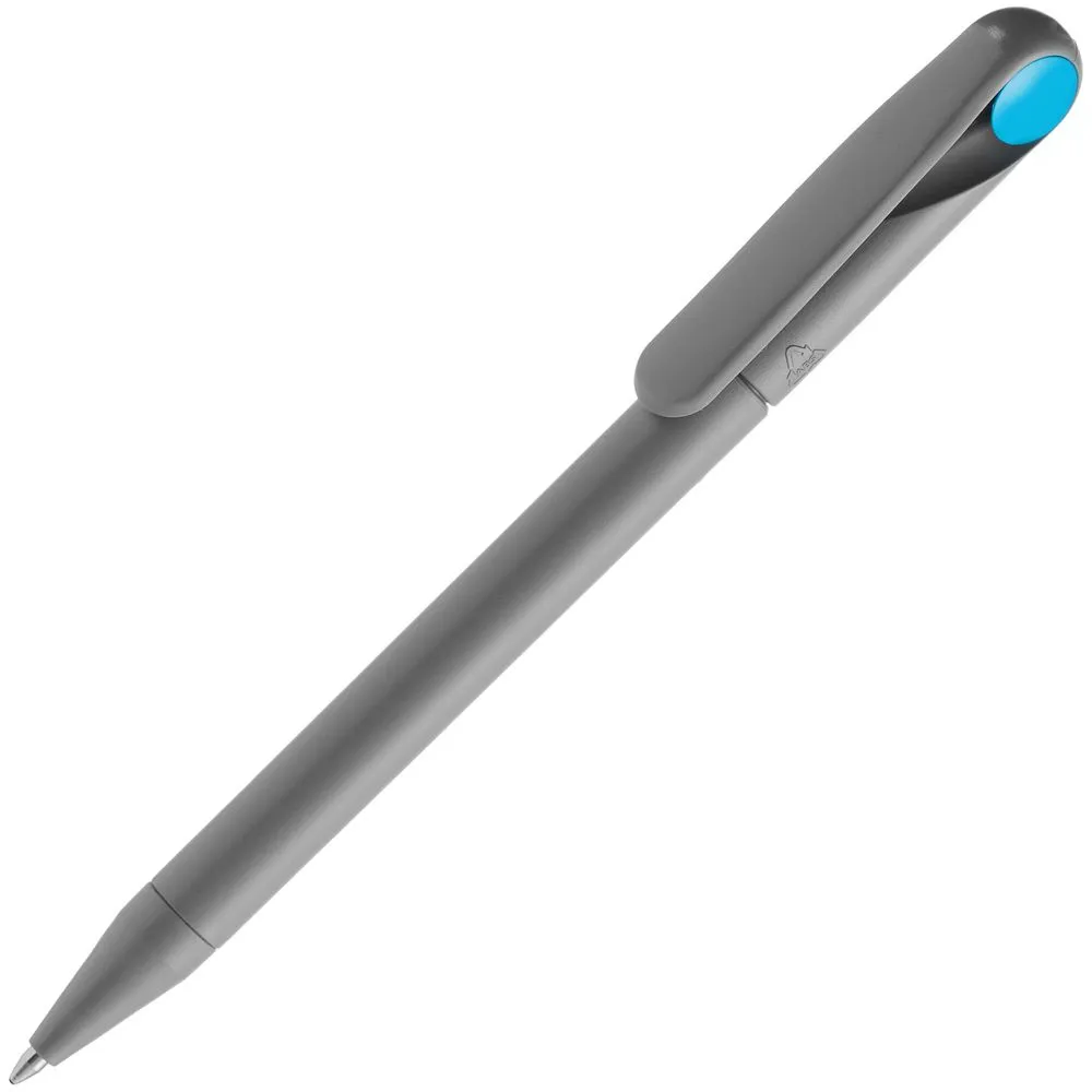 Prodir Ручка шариковая Prodir DS1 TMM Dot, серая с голубым