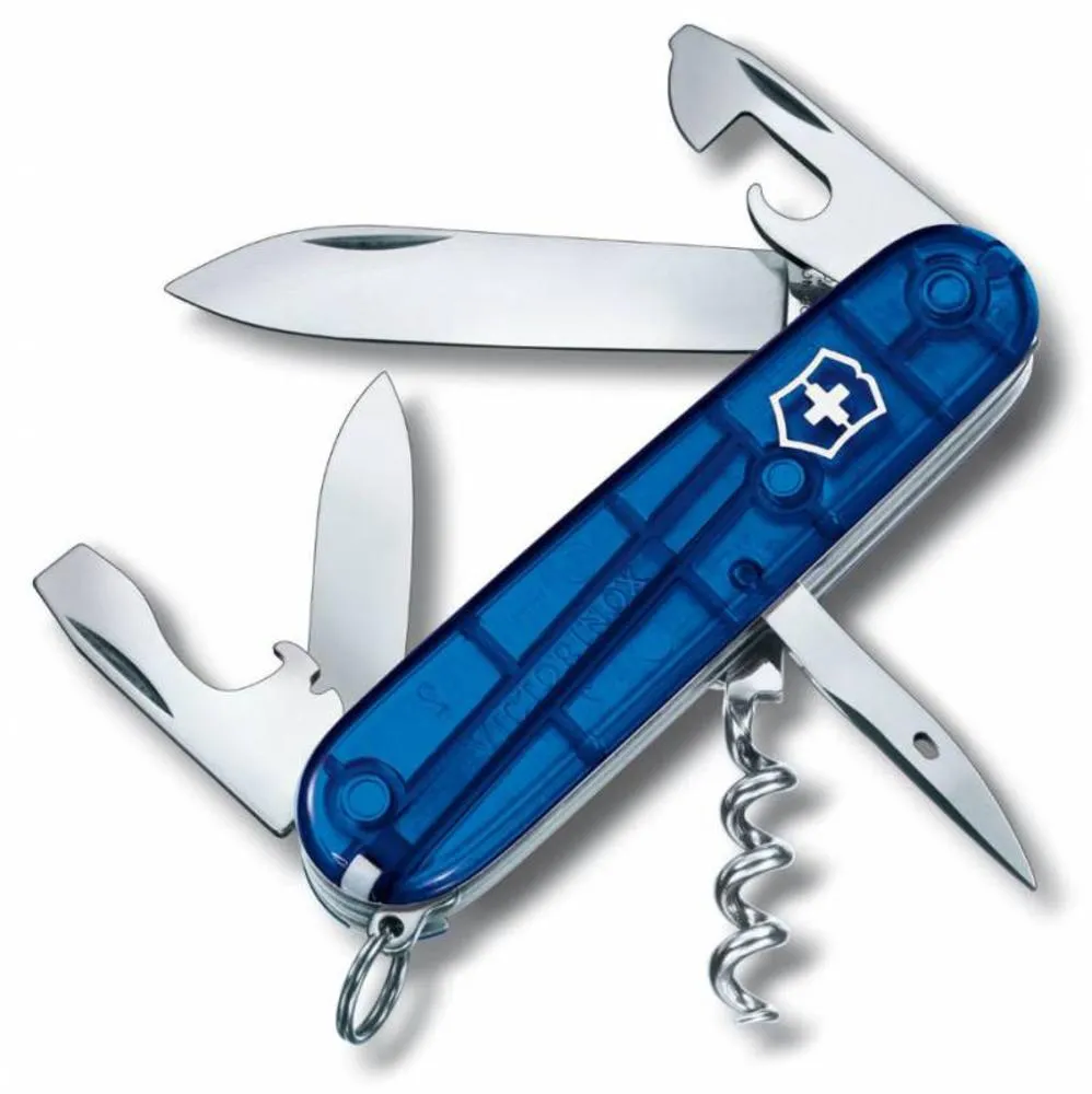 Victorinox Офицерский нож Spartan 91, прозрачный синий