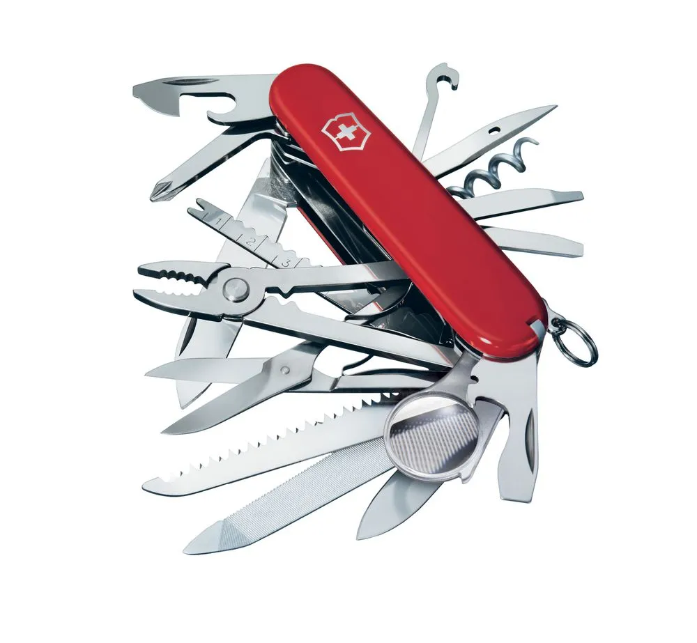 Victorinox Офицерский нож Swisschamp 91, красный
