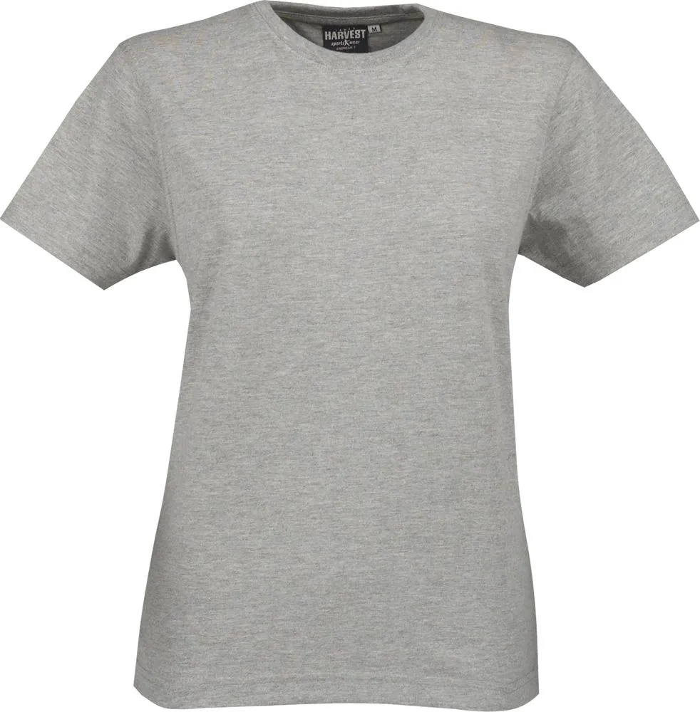 James Harvest Футболка женская Ladies American T, серый меланж