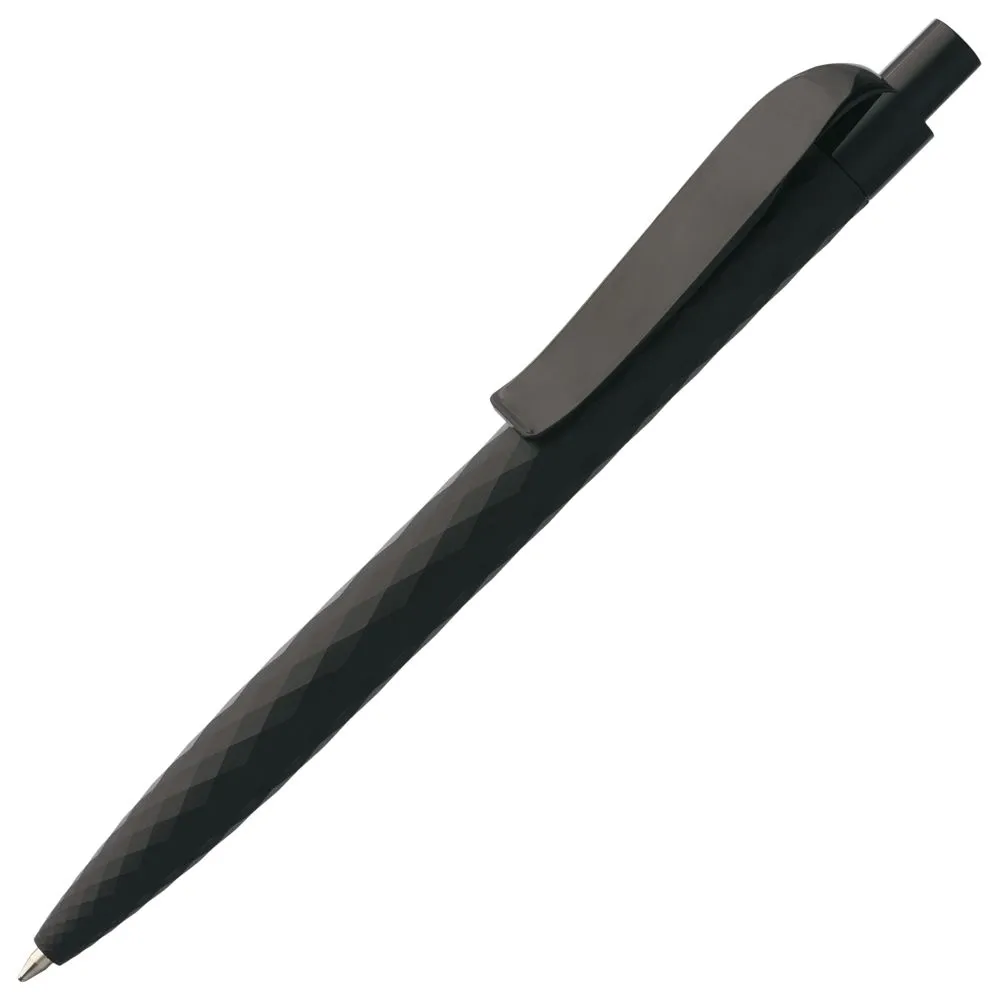 Prodir Ручка шариковая Prodir QS01 PRP-P Soft Touch, черная