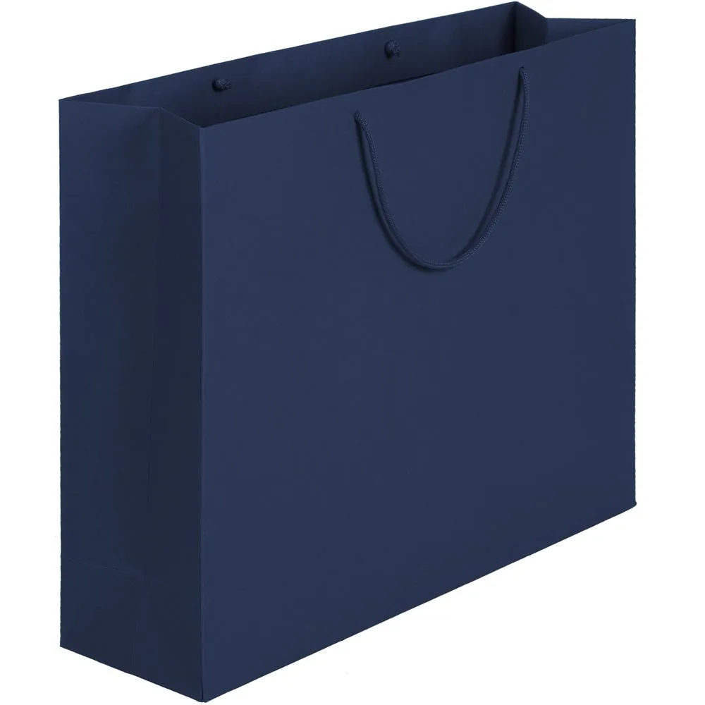 Сделано в России Пакет бумажный Ample Tote L, синий