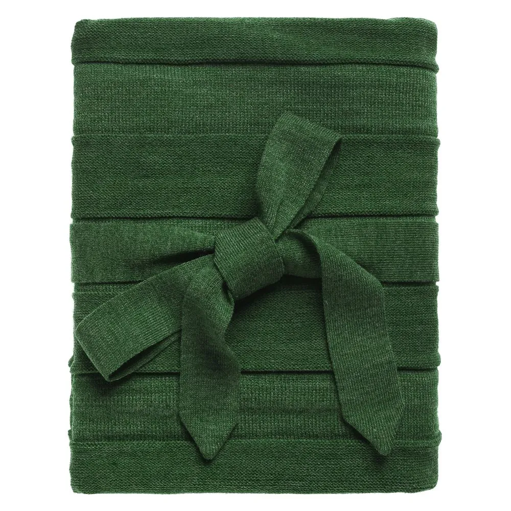 teplo Плед Pleat, зеленый
