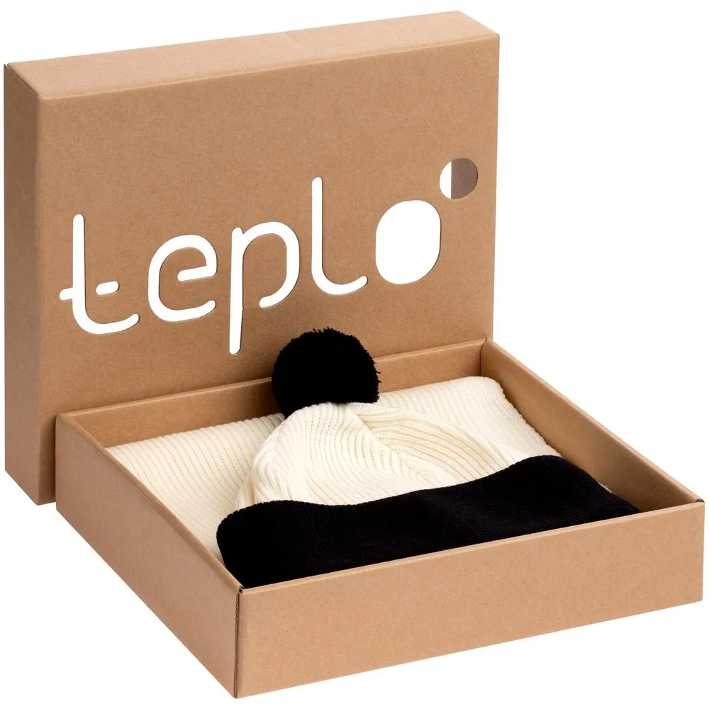 teplo Набор Snappy, белый с черным