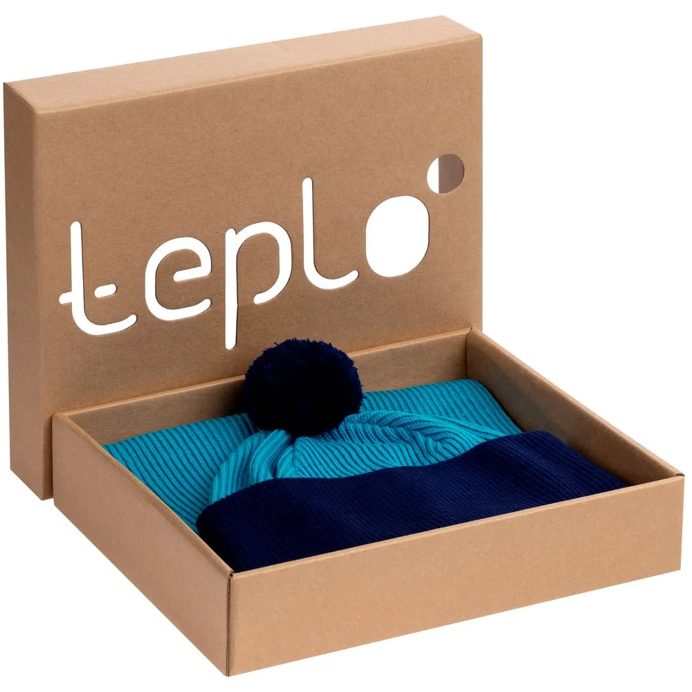 teplo Набор Snappy, бирюзовый с синим