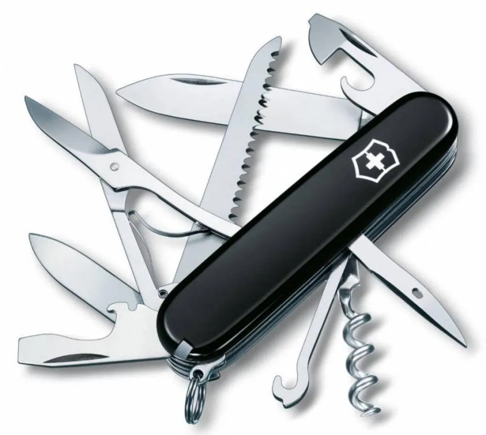 Victorinox Офицерский нож Huntsman 91, черный