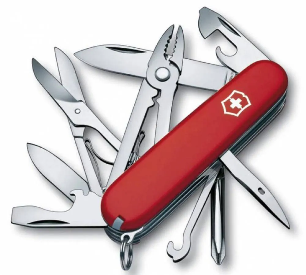 Victorinox Офицерский нож Deluxe Tinker 91, красный