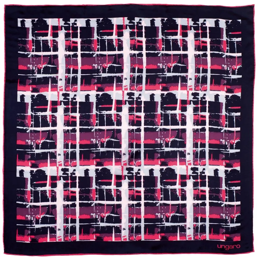 Ungaro Платок Tweed Silk, темно-синий